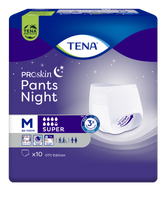 TENA Pants ProSkin Super Night M Majtki chłonne 10szt.