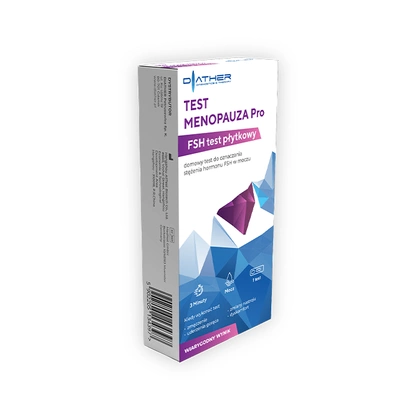 Diather Test menopauza Pro FSH płytkowy 1 opak.