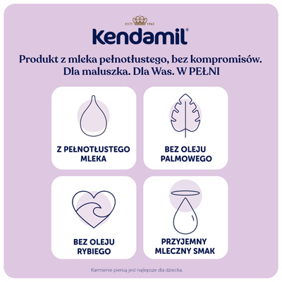 Kendamil Premium Box 1 mleko dla niemowląt od urodzenia ZESTAW 4 x 600 g