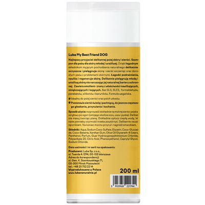 My best friend DOG szampon dla juniorów i skóry wrażliwej 200 ml