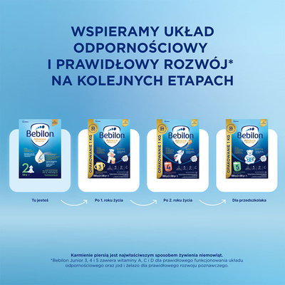 Bebilon 2 Advance Pronutra mleko następne po 6. miesiącu 550 g
