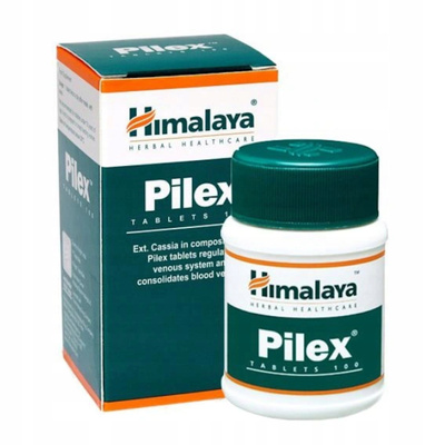 Himalaya Pilex suplement na hemoroidy żylaki wątroba 100 tabletek