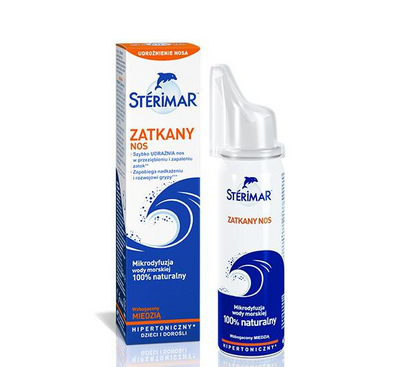 STERIMAR zatkany nos roztwór hipertoniczny z miedzią 50 ml