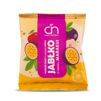 Crispy Natural jabłko o smaku marakui - suszone kostki z jabłek 18 g