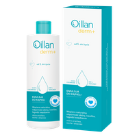 Oillan Derm+ Emulsja do kąpieli NAWILŻA, ŁAGODZI 400 ml