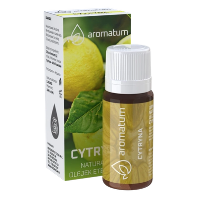 Aromatum naturalny olejek eteryczny aromaterapia 12ml o zapachu cytryny