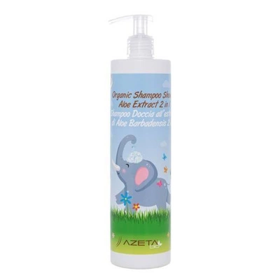 Azeta Bio Organiczny szampon i płyn do mycia ciała 2w1 dla dzieci z ekstraktem z aloesu 200 ml