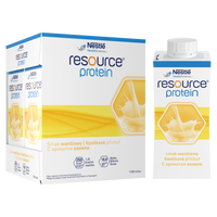 Nestlé Resource Protein Preparat odżywczy w płynie smak waniliowy 800 ml (4 x 200 ml)