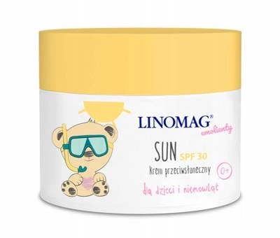 LINOMAG Sun SPF30 krem przeciwsłoneczny dla dzieci i niemowląt od 1. dnia życia 50ml