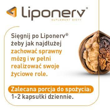 Liponerv wspierający funkcjonowanie układu nerwowego 30 kapsułek