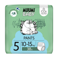 Muumi Baby Pants 5 Maxi+ 10-15 kg (38 szt), eko pieluchomajtki