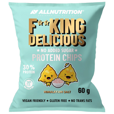Allnutrition Fitking białkowe chipsy proteinowe o smaku soli himalajskiej 60 g