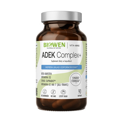 Biowen ADEK Complex+ ODPORNOŚĆ 90 kapsułek