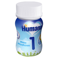 Humana 1 Mleko w płynie początkowe od urodzenia 90 ml