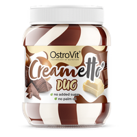 OstroVit Creametto Duo 350g mleczno-orzechowy zdrowe śniadanie