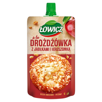 Łowicz Deser owocowo-ryżowy a'la drożdżówka z jabłkami i kruszonką 100 g krótka data