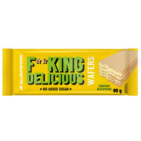 Fitking delicious wafer FIT WAFELKI CYTRYNOWE BEZ CUKRU 80 g