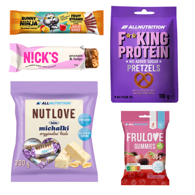 Zestaw naturalnych słodyczy smak natury w każdej przekąsce ŚWIĄTECZNE PACZKI