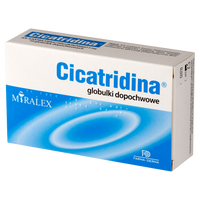Cicatridina 5 mg globulki dopochwowe GOJENIE, REGENERACJA 10 globulek