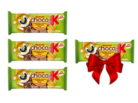 Kubuś Choco Ciasteczka zbożowe z czekoladą 32 g ZESTAW 3 + 1 GRATIS!