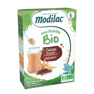 MODILAC Moja kaszka BIO Kakaowa po 6 miesiącu 250 g