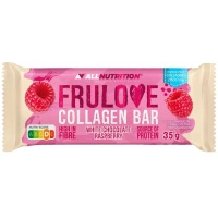 Allnutrition Frulove batonik kolagenowy biała czekolada malina 35 g