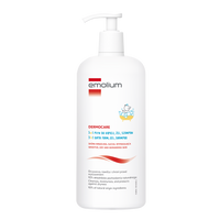 EMOLIUM DERMOCARE 3w1 Płyn do kąpieli, żel do mycia, szampon 400ml