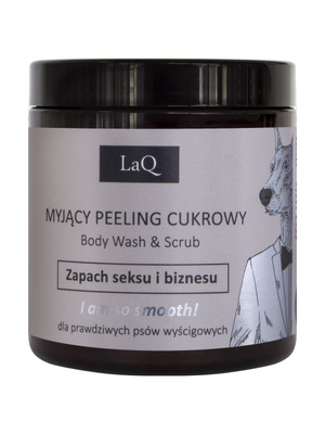 LaQ Doberman Naturalny peeling myjący cukrowy 220 g