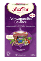 Yogi Tea Ashwaganda Balance herbatka ajurwedyjska RÓWNOWAGA Z ASHWAGANDĄ 17 saszetek