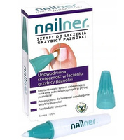 Nailner sztyft 2w1 do leczenia paznokci grzybica 4 ml
