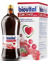 Biovital Zdrowie i Pamięć suplementy w płynie dla dorosłych IDEALNY NA PREZENT zestaw 2 x 1000 ml