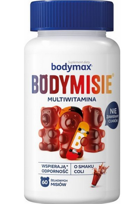 Bodymax Bodymisie żelki owocowe + cola 2 szt PLASTRY SALVEQUICK GRATIS