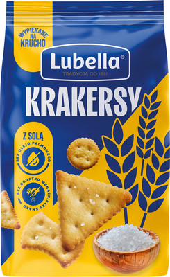 Lubella krakersy z solą 90 g