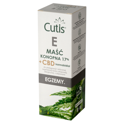 Cutis EGZEMA maść konopna 17% + CBD 120 ml