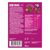 Bob Snail Rollsy owocowe Jabłko Czarna Porzeczka 100 g