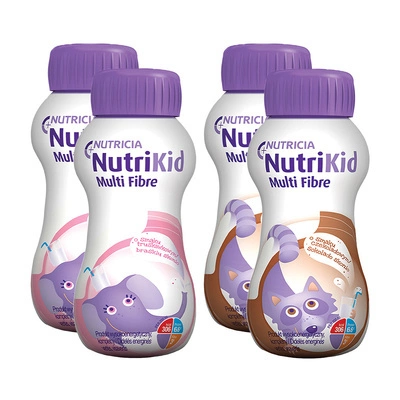 NutriKid Multi Fibre różne smaki 4 x 200 ml