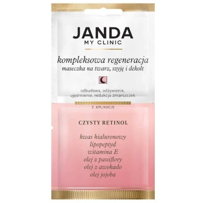 Janda Maseczka kremowa kompleksowa regeneracja 8 ml