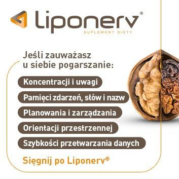 Liponerv wspierający funkcjonowanie układu nerwowego 30 kapsułek