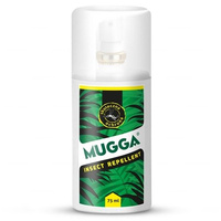 Mugga Spray odstraszający owady i kleszcze DLA DZIECI 9,5% DEET ZESTAW 2 x 75 ml