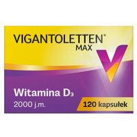 Vigantoletten Max witamina D3 2000 j.m.120 kapsułek