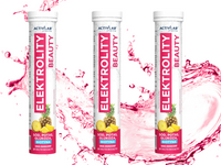 ActivLab Elektrolity Beauty NAWODNIENIE smak ananasowy ZESTAW 3 x 20 tabletek musujących
