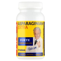 Asparaginian Extra forte MAGNEZ POTAS SKURCZE 50 tabletek