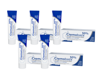 Cremobaza 30% krem zmiękczająco-nawilżający z mocznikiem ZESTAW 5 x 30 g
