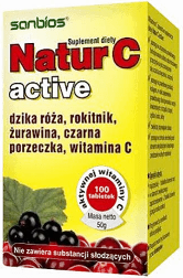 SANBIOS Natur C Active 100 tabletek odporność