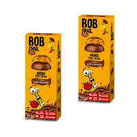 BOB SNAIL Przekąska mango mleczna czekolada 2x30g