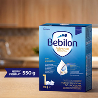 Bebilon 1 Pronutra Advance, mleko początkowe od urodzenia ZESTAW 5 x 550 g