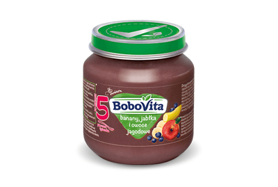 BoboVita Zestaw Mix Deserków po 5 miesiącu 12x125g		