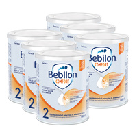 Bebilon Comfort 2 Żywność specjalnego przeznaczenia medycznego dla niemowląt od 6. miesiąca ZESTAW 6x400 g