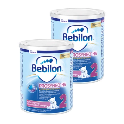 Bebilon Prosyneo HA 2 mleko modyfikowane Hydrolyzed Advance mleko następne po 6. miesiącu życia ZESTAW 2 x 400 g