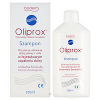 Oliprox szampon ŁOJOTOKOWE ZAPALENIE SKÓRY GŁOWY 200 ml